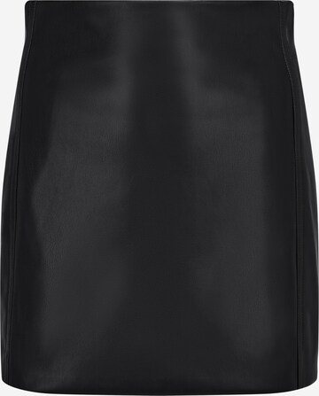 ABOUT YOU x VIAM Studio Skirt in Black: front