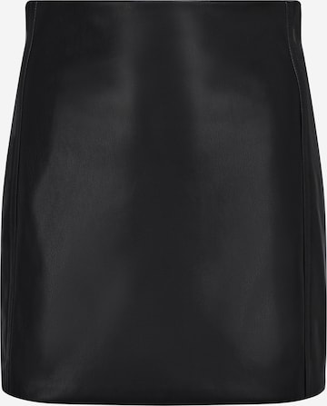 ABOUT YOU x VIAM Studio Skirt in Black: front
