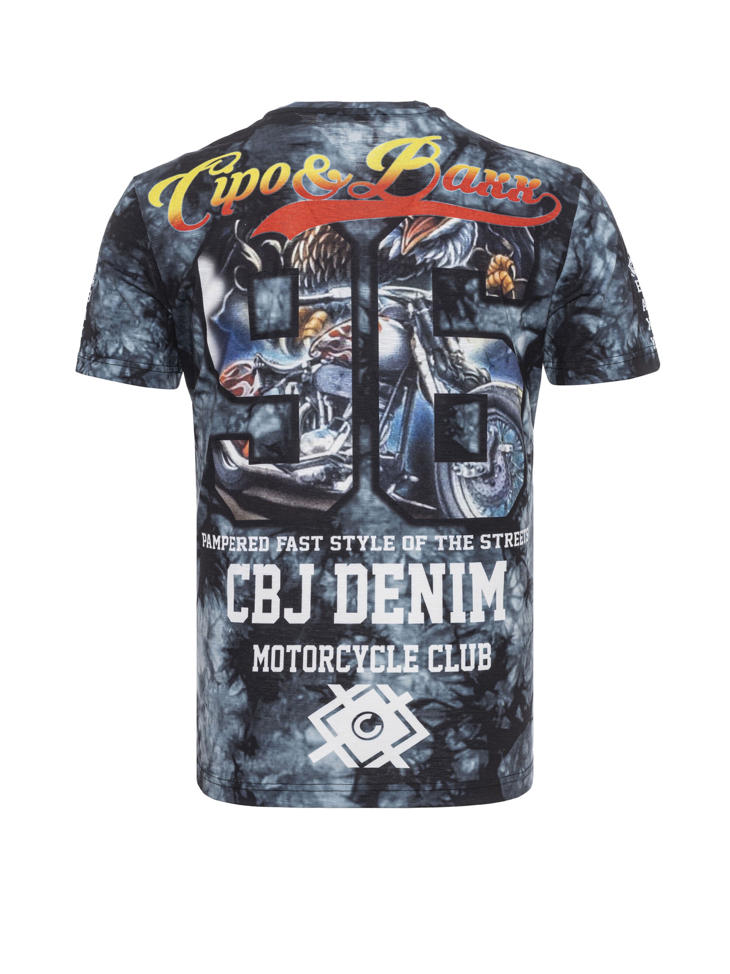 CIPO & BAXX Shirt 'CT821' in Blue