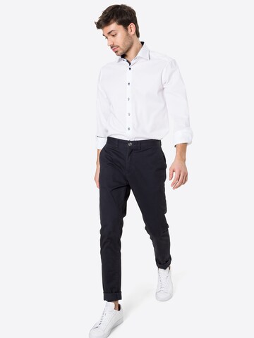 Coupe regular Chemise business ETERNA en blanc