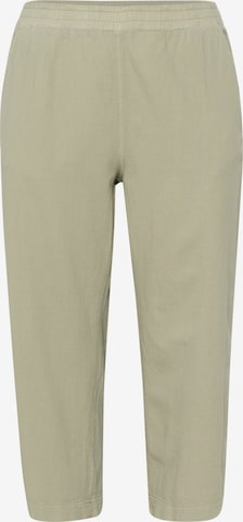 Loosefit Pantaloni 'Nana' di KAFFE CURVE in verde: frontale