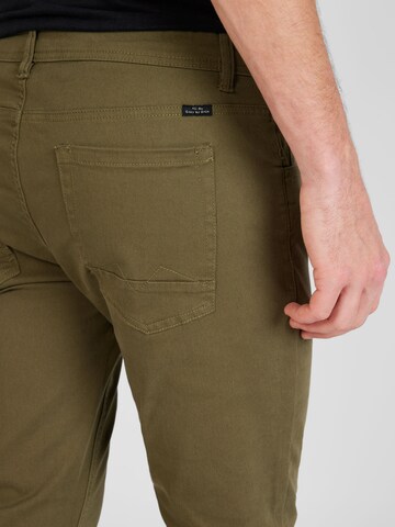 Regular Pantalon chino BLEND en vert