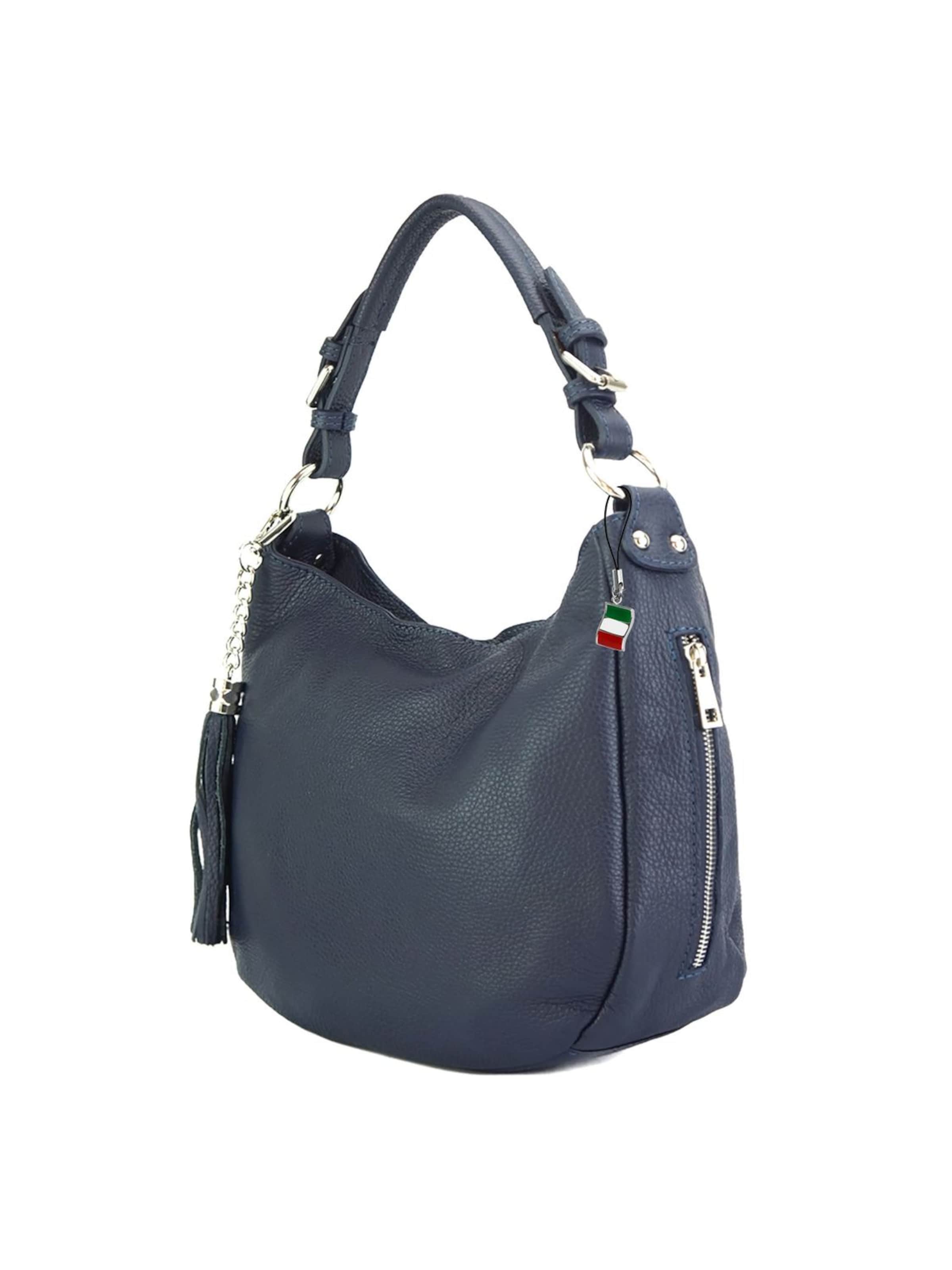 Sac bandoulière Florence en bleu : devant