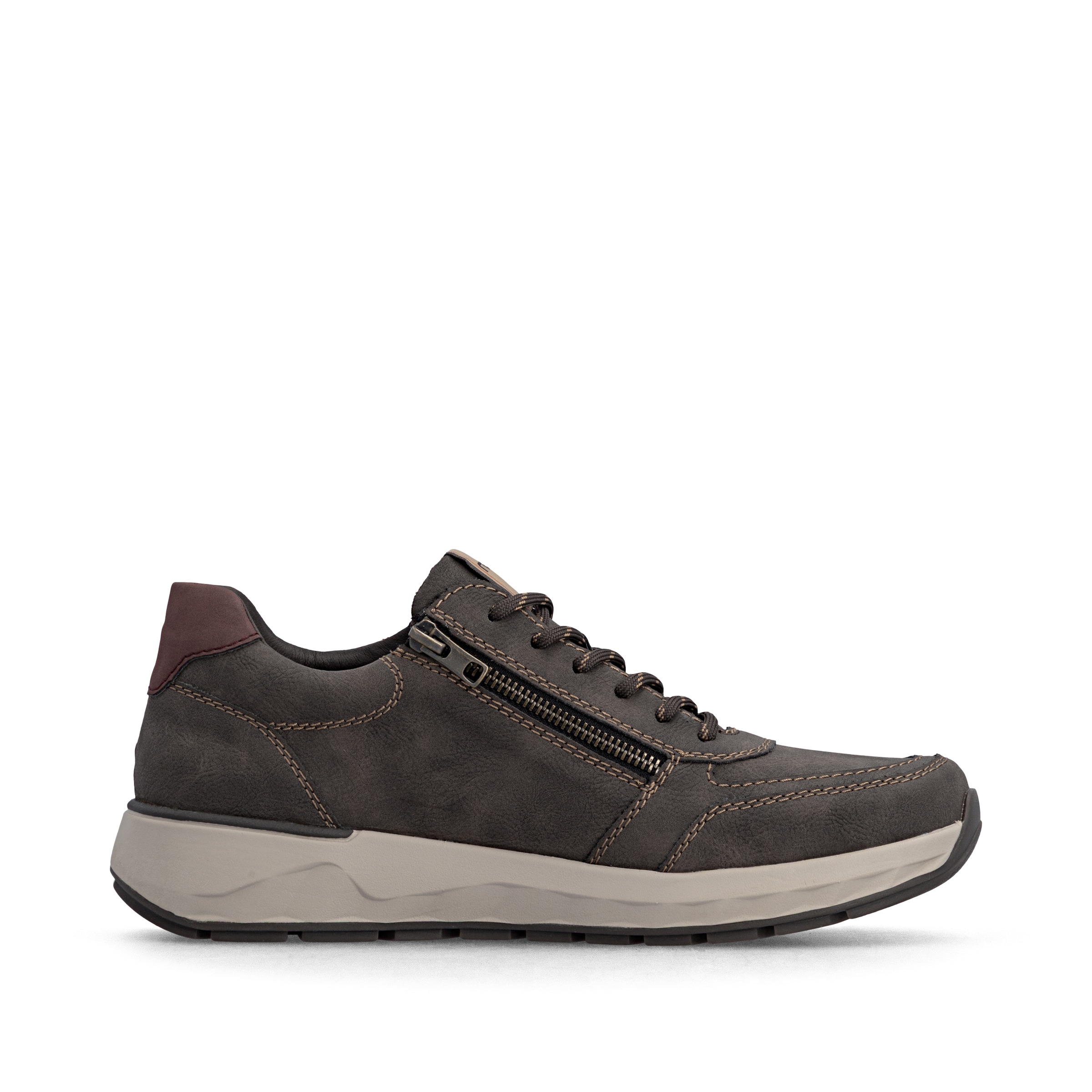 Baskets basses Rieker en marron