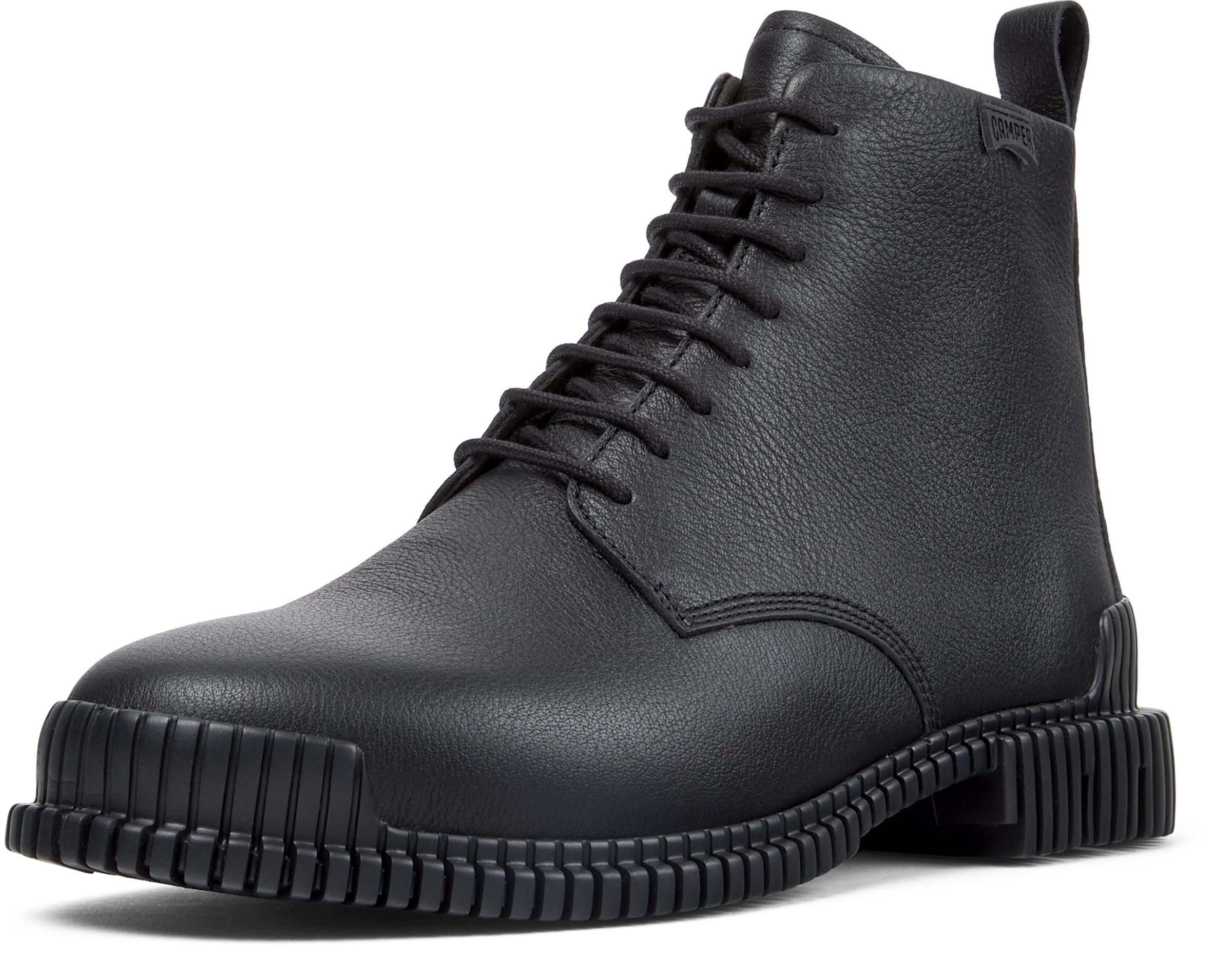 CAMPER Veterlaarsjes 'Pix' in Zwart: voorkant