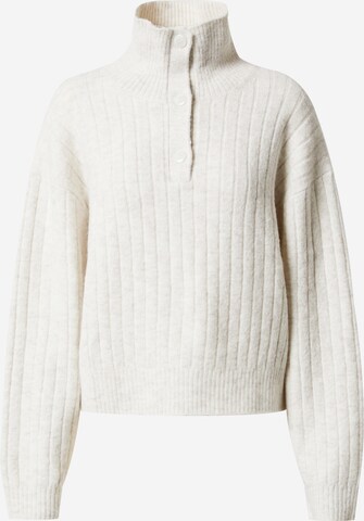 WEEKDAY - Pullover 'Heidi' em branco: frente