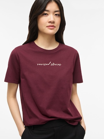 VILA Shirt 'VIVora' in Red