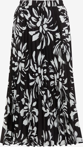 Threadbare Skirt 'Cucumber' in Black: front