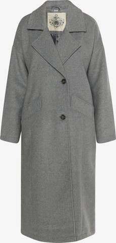 DreiMaster Vintage Between-Seasons Coat in Grey: front