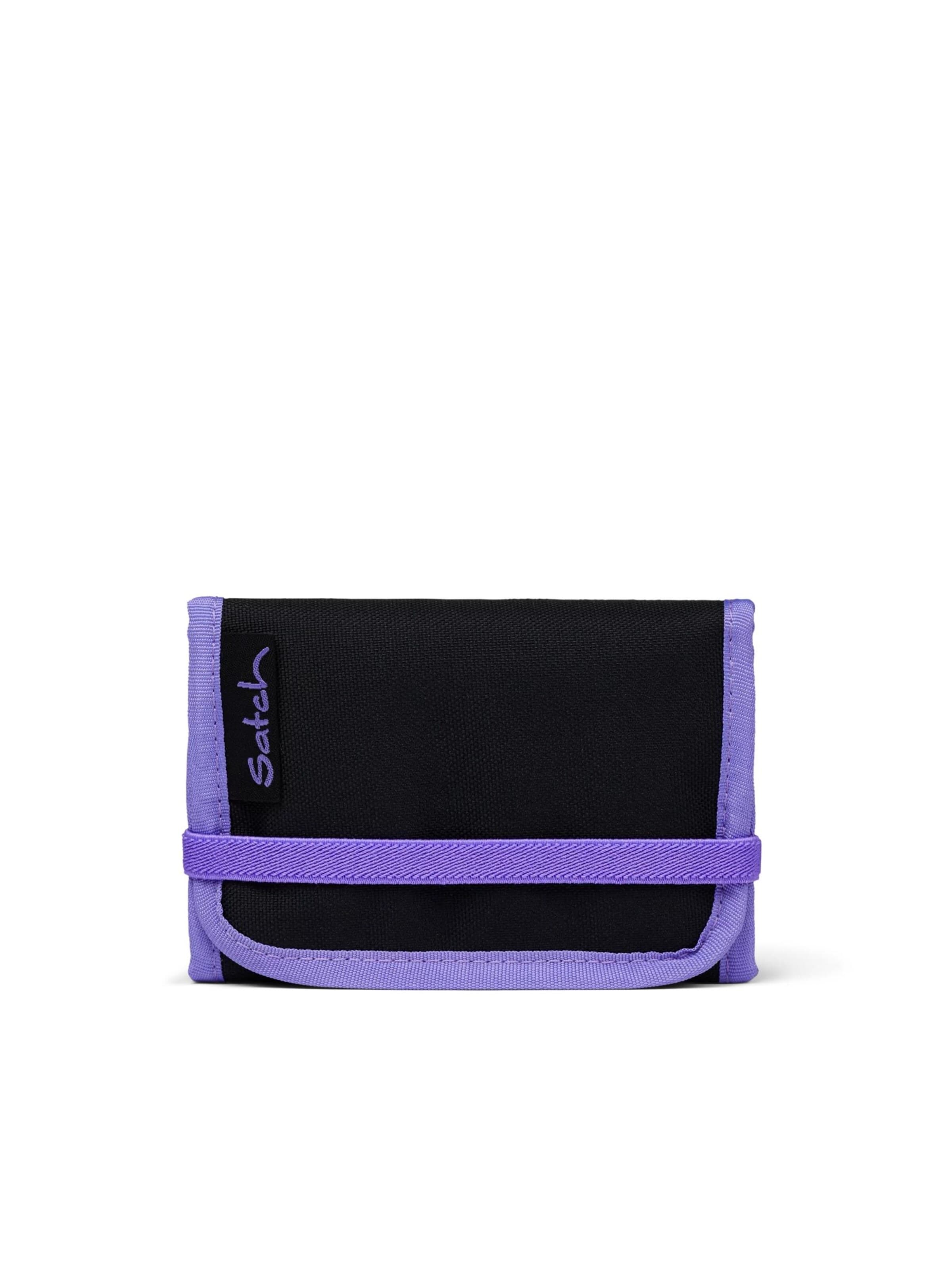 Satch Wallet 'Portemonnaie Geldbeutel' in Black: front