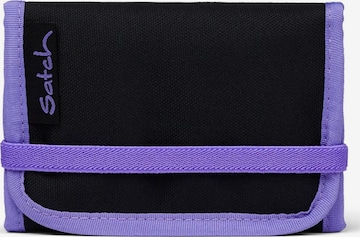 Satch Wallet 'Portemonnaie Geldbeutel' in Black: front