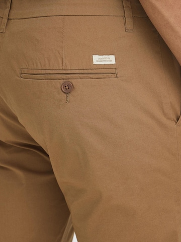 BLEND Slim fit Chino trousers ' BHMason ' in Beige