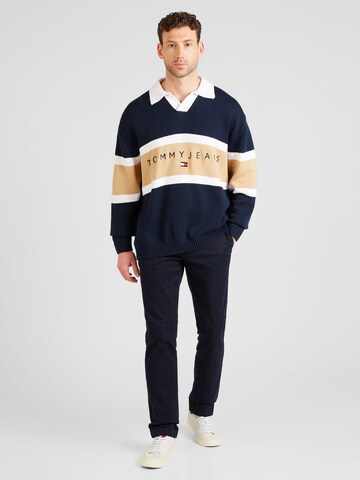 Tommy Jeans Pullover i blå