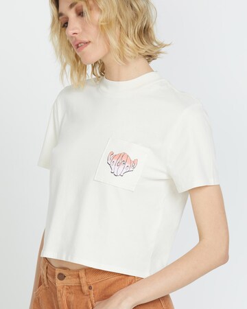T-shirt Volcom en blanc