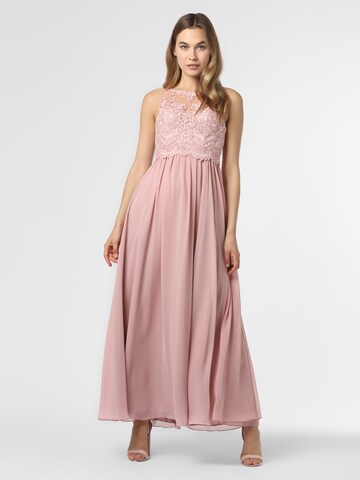 Laona Evening Dress in Pink: front