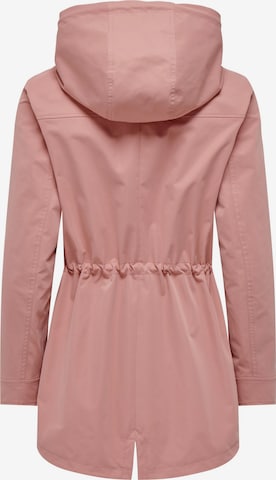 ONLY Between-Seasons Parka 'LOUISE' in Pink