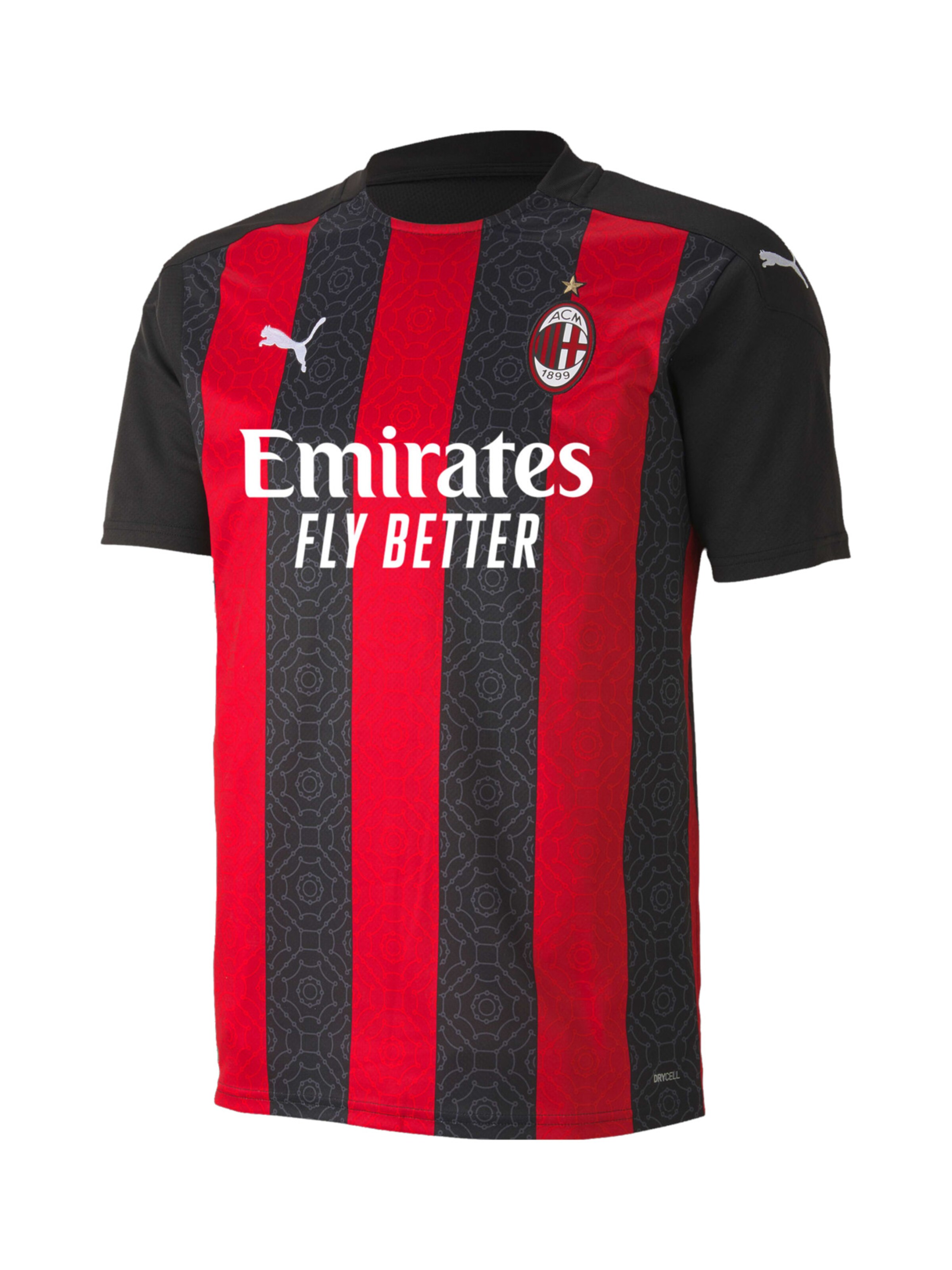 PUMA Trikot 'AC Milan' in rot / schwarz / weiß | ABOUT YOU