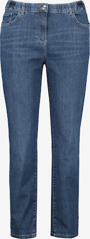 SAMOON Regular Jeans in Blauw: voorkant