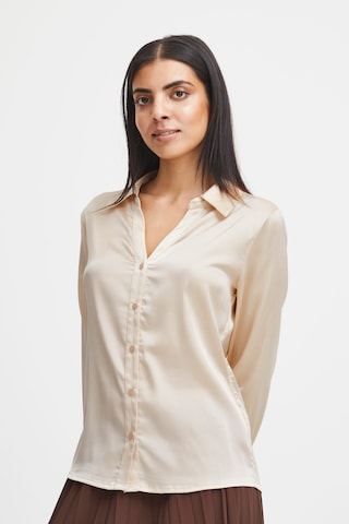 b.young Bluse in Beige: predná strana