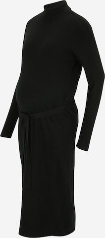 Vero Moda Maternity Трикотажное платье 'KADEN' в Черный: спереди
