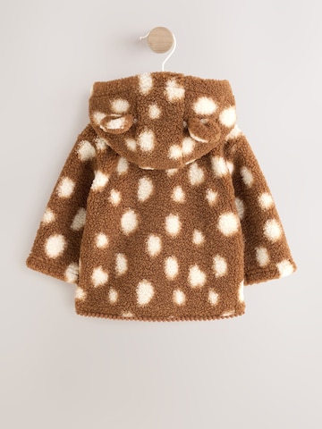 Next Fleece jas in Bruin