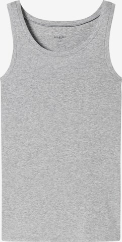 SCHIESSER Top ' Pure Rib ' in Grey: front