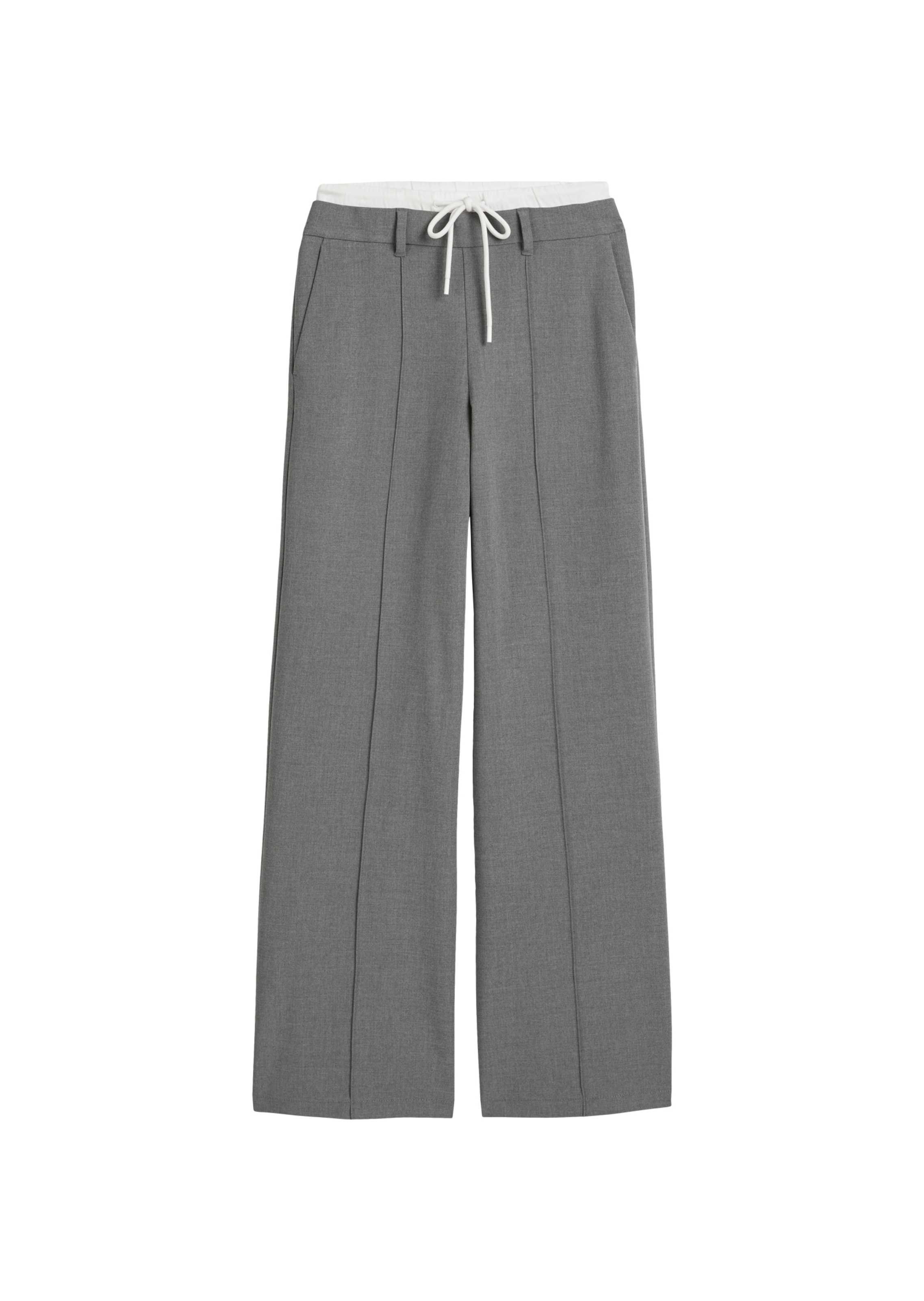 Marc O'Polo DENIM Loose fit Pants in Grey: front