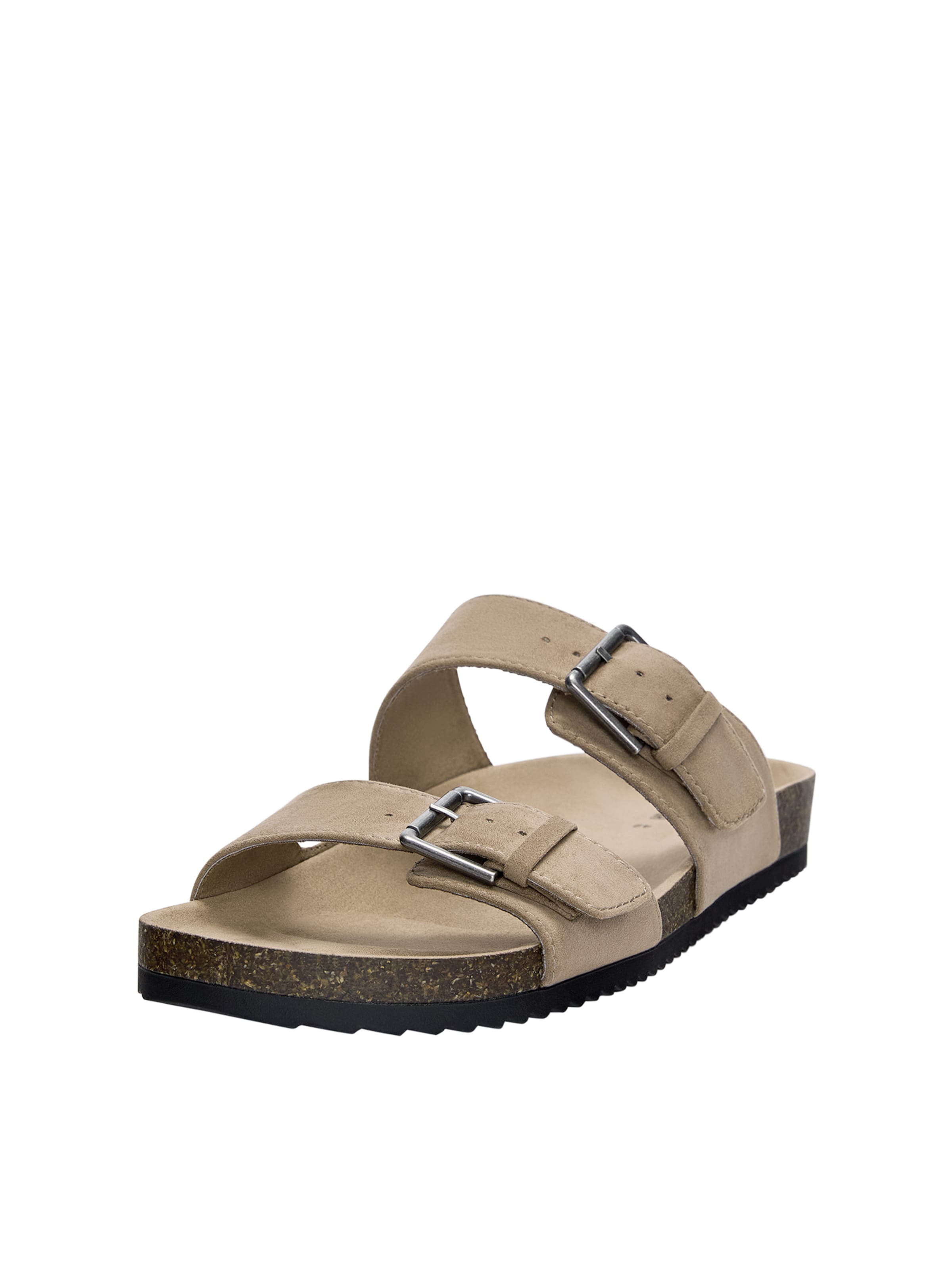 Pull&Bear Pantofle – béžová: přední strana