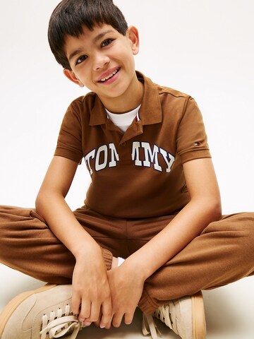TOMMY HILFIGER Poloshirt in Braun