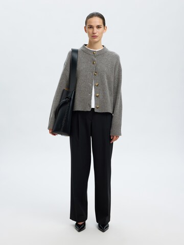 Cardigan 'SLFCILLE' SELECTED en gris