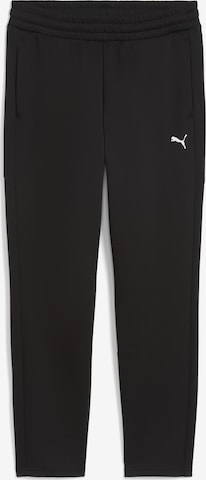 PUMA Regular Sporthose 'Evostripe' in Schwarz: Vorderseite