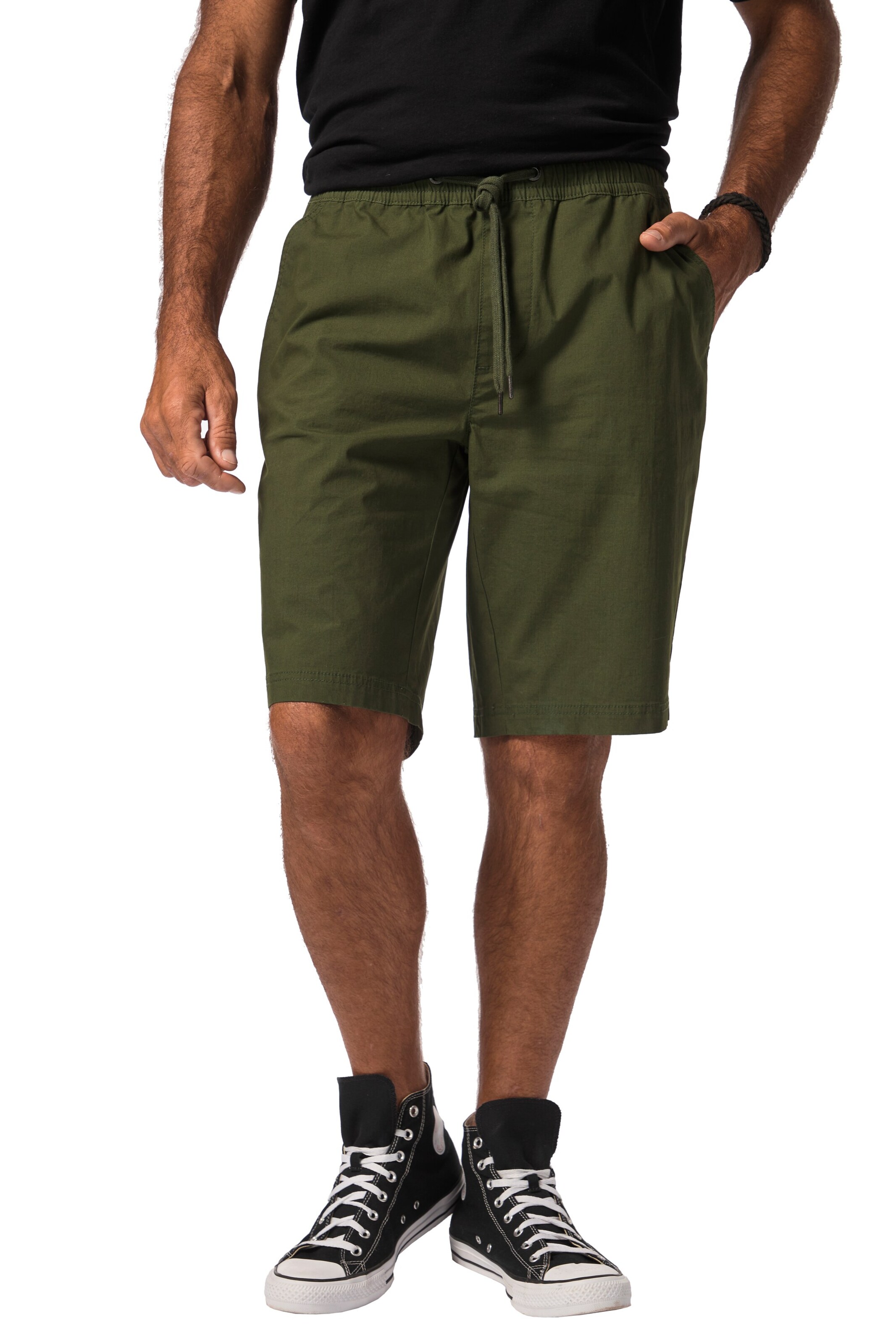 JP1880 Regular Hose in Grün: Vorderseite