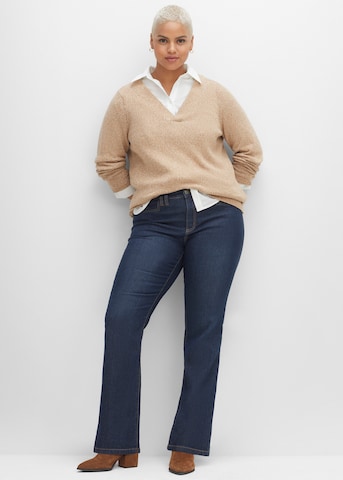 SHEEGO Laienev Teksapüksid, värv sinine