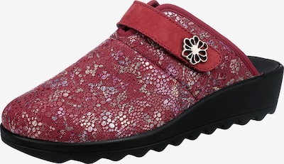 Westland by JOSEF SEIBEL Pantoffeln ' Gina' in lila / bordeaux / silber, Produktansicht