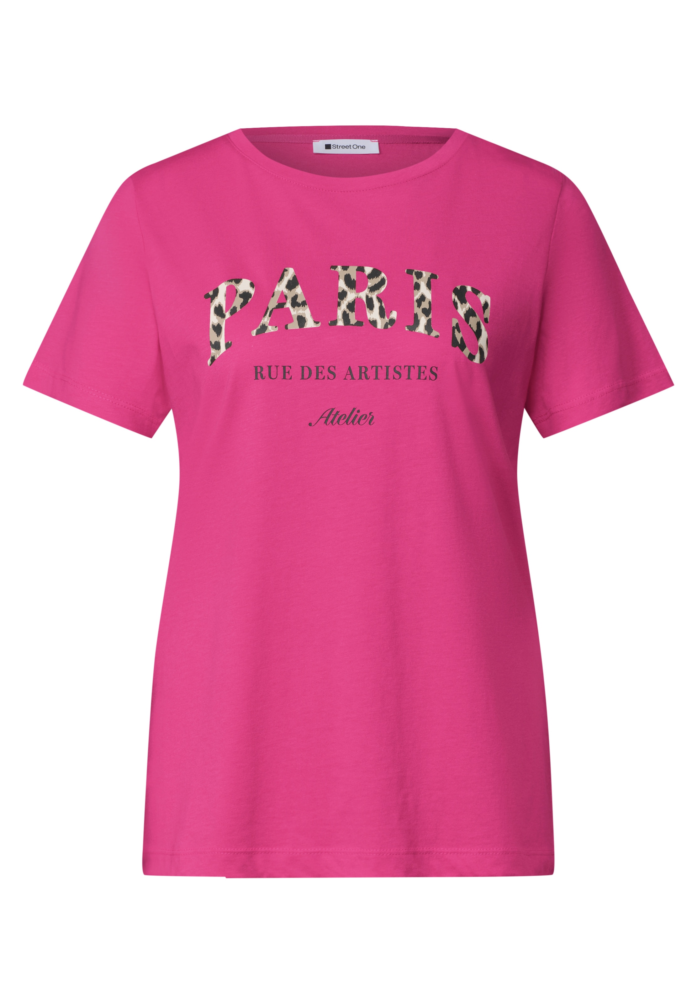 STREET ONE Shirt in Pink: front