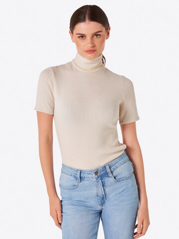 Apricot Top in Beige: Vorderseite