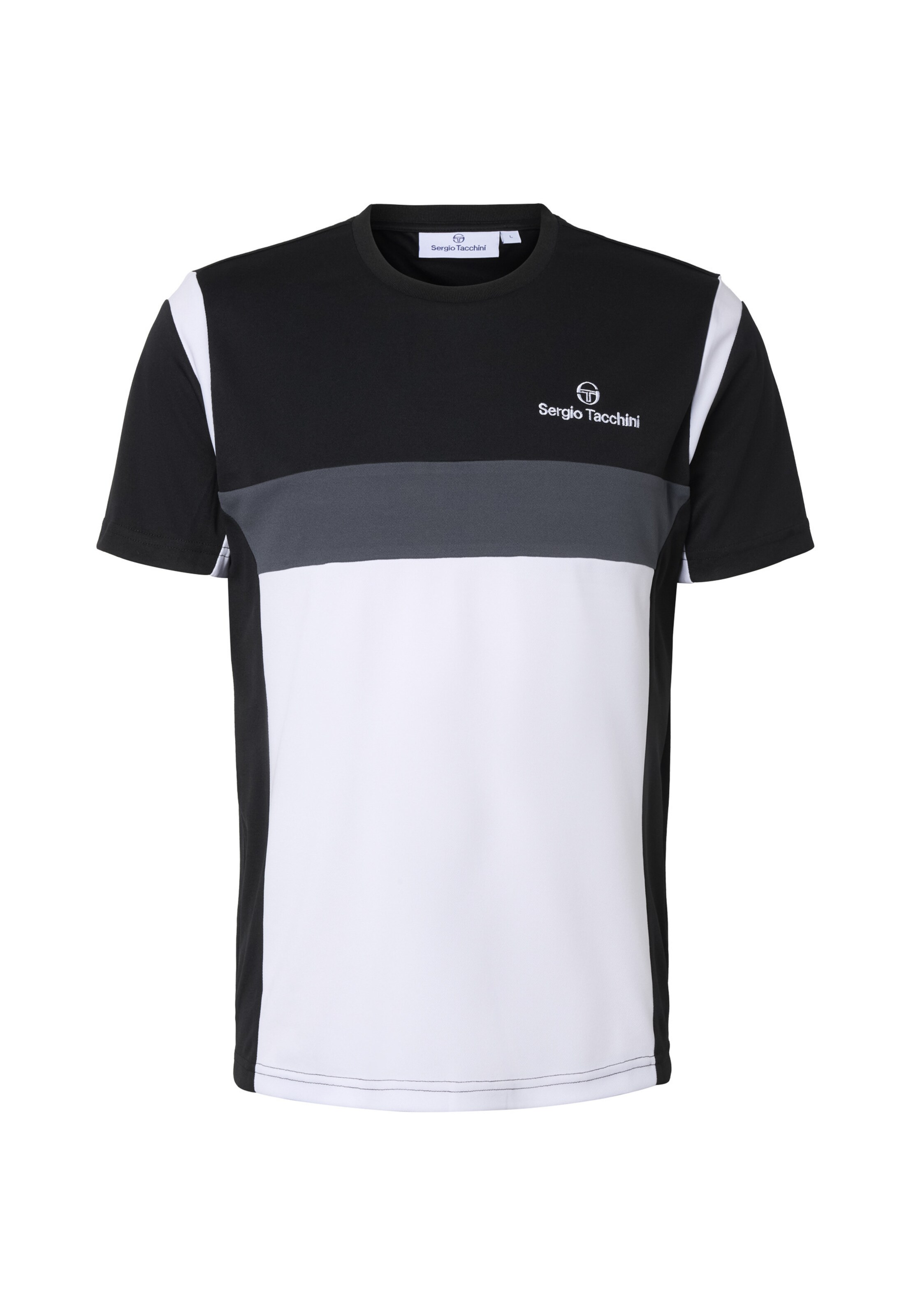 T-Shirt 'Musa' Sergio Tacchini en noir : devant