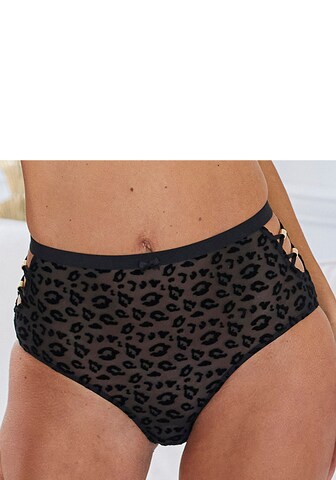 Slip PETITE FLEUR GOLD en noir