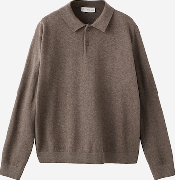 MANGO KIDS Sweater 'MARCO' in Brown: front