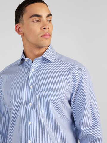 OLYMP - Ajuste regular Camisa 'Luxor' en azul