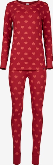 Skiny Pidžama 'Valentine Special' u crvena / svijetlocrvena, Pregled proizvoda