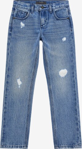 GUESS Regular Jeans 'Straight' in Blue: front