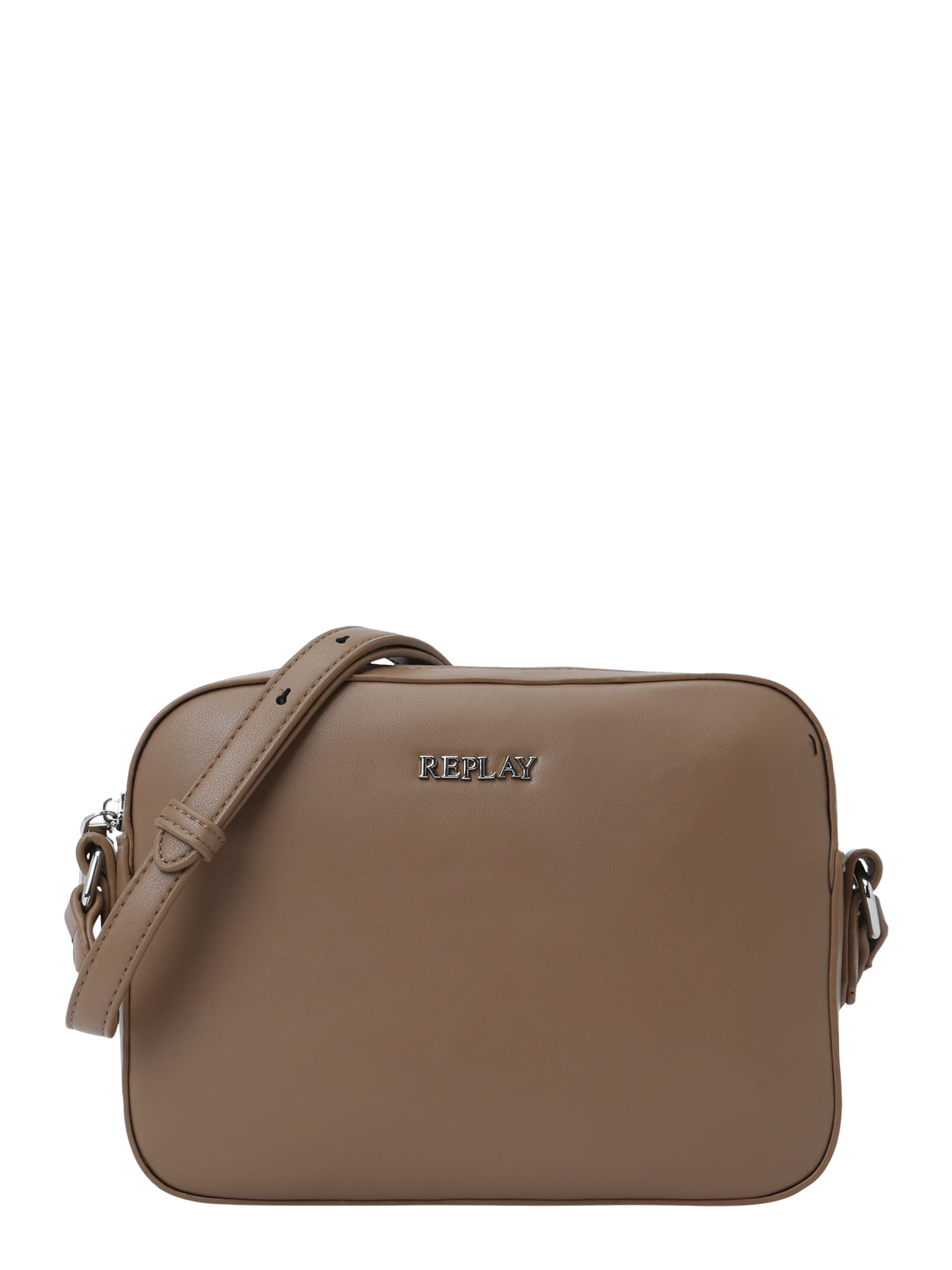 REPLAY Axelremsväska i beige: framsida