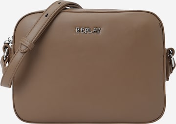 Borsa a tracolla di REPLAY in beige: frontale