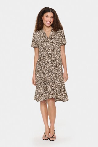 SAINT TROPEZ Kleid in Beige