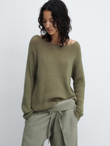 MANGO Pullover 'KENIA' in Grün: predná strana