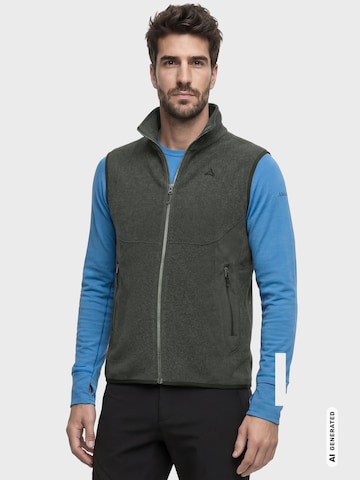 Schöffel Sportbodywarmer 'Yew ' in Zwart: voorkant