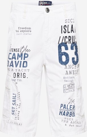 CAMP DAVID Shorts in Beige: predná strana