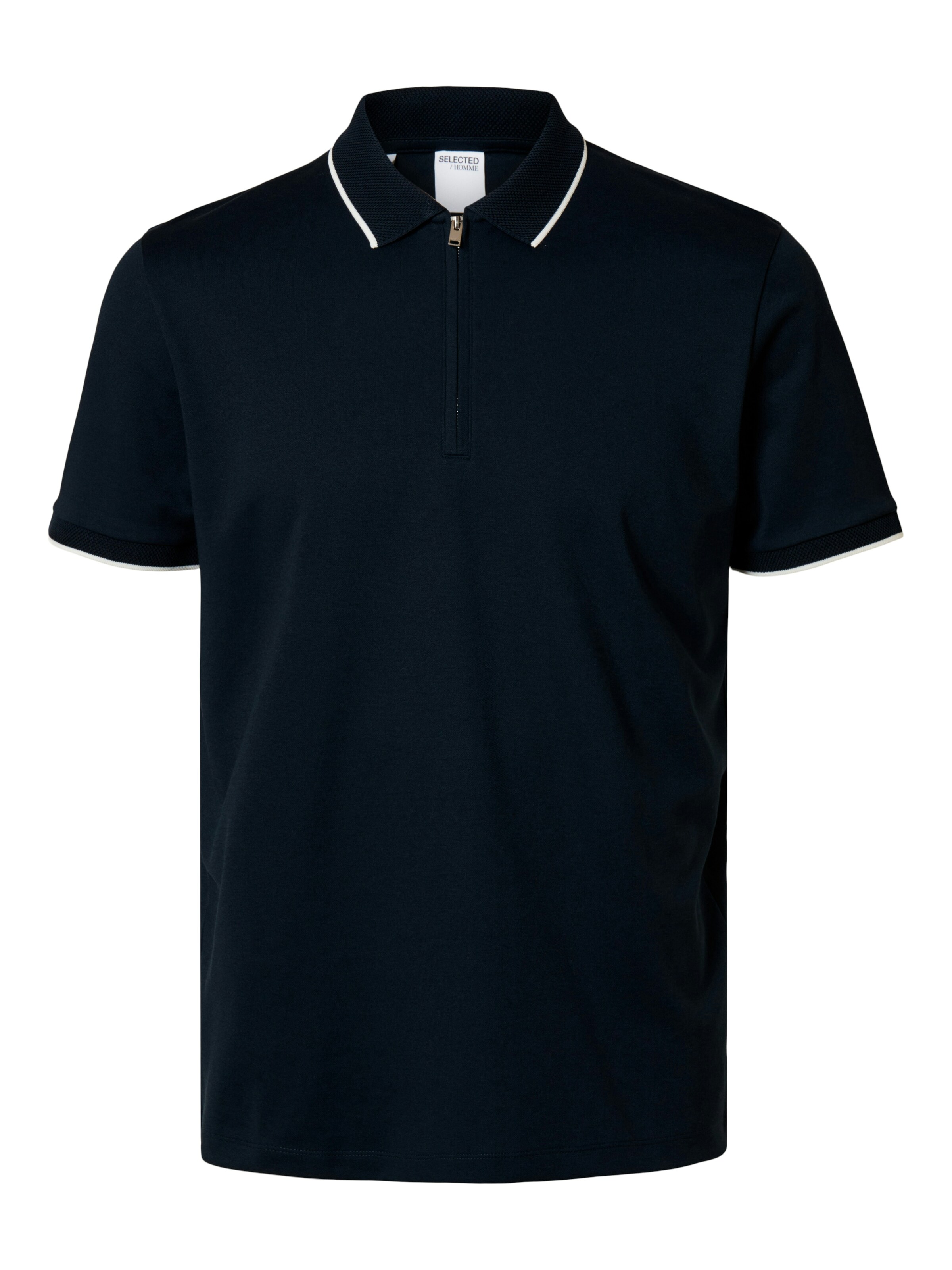 SELECTED Poloshirt 'SLHFave' in Blau: Vorderseite