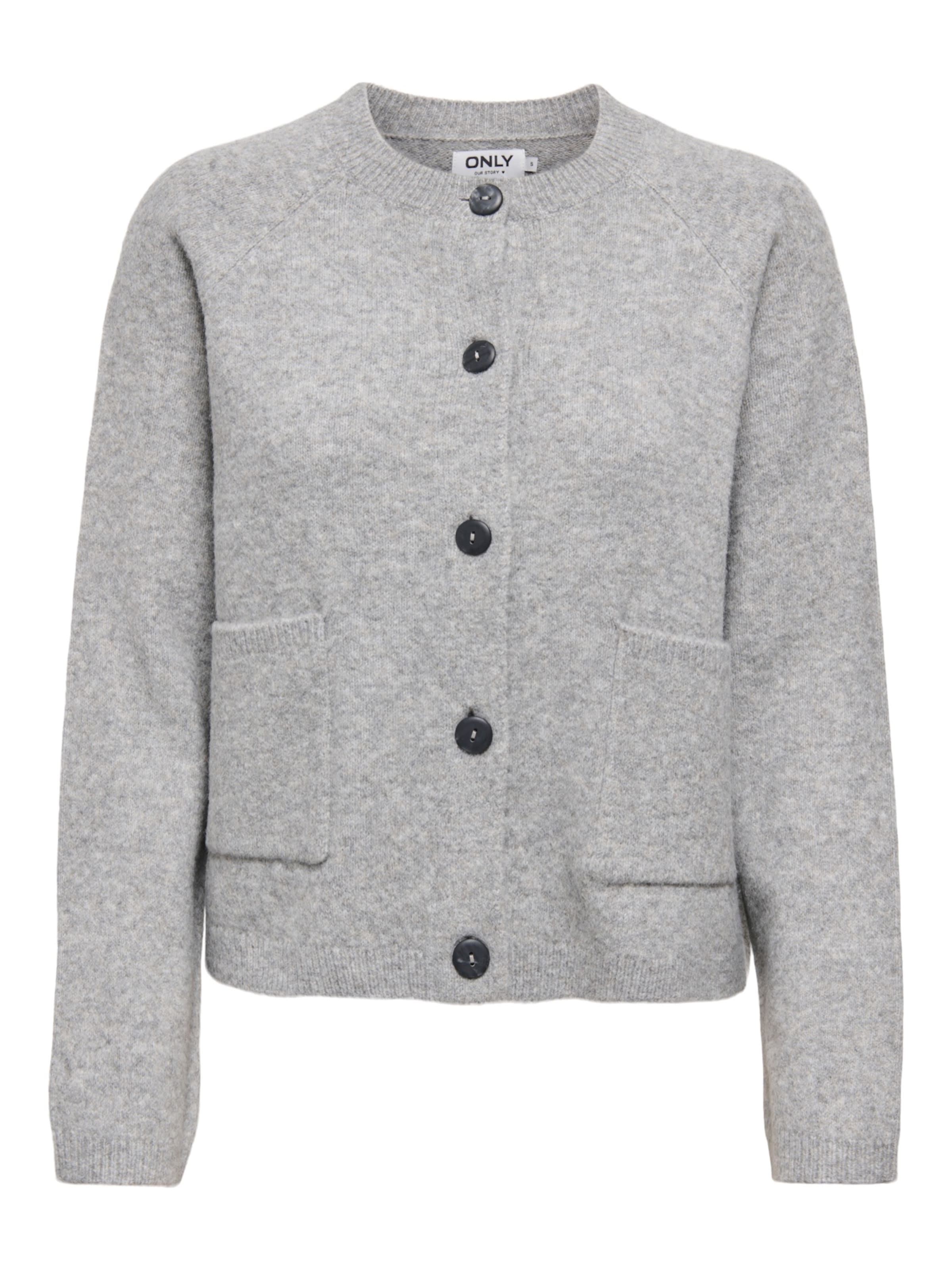 ONLY Knit Cardigan 'ONLPIEMONTE' in Light grey, Item view